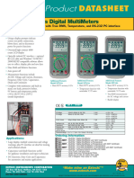 Product: Multitec Series Digital Multimeters