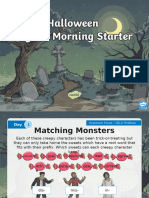 T2 E 41593 LKS2 Halloween English Morning Starter PowerPoint - Ver - 6