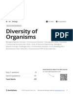 Diversity of Organisms