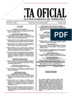 Gaceta Oficial 41025 Cría de Animales Porcinos en Venezuela