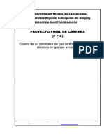 PFC 1904C - Diseño de Un Generador de Gas Combustible A Partir de Residuos en Granjas Avicolas