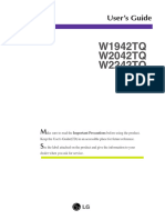 W1942TQ W2042TQ W2242TQ: User's Guide