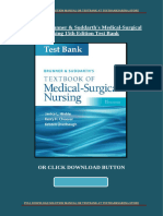 Test Bank Brunner & Suddarth's Medical-Surgical Nursing 15th Edition