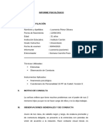 Informe de Cattell - Xiomara Carreño Pozo