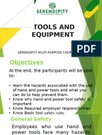 Tools and Equipment Safety