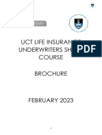 Asisaacademy-Uct Lifeinsuranceunderwritersshortcourse Brochure 20230206