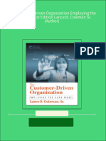 Ebooks File The Customer Driven Organization Employing The Kano Model 1st Edition Lance B. Coleman Sr. (Author) All Chapters