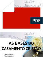 As Bases Do Casamento Cristão