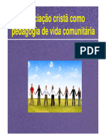 A Iniciação Cristã Como Pedagogia de Vida Comunitária