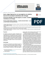 Guía Vejiga Hiperactiva No Neurogénica en Adultos.