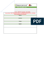 Syllabus For Class-10 & TCHT - BPT-6 (23.11.24) Mor & Eve N