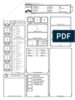 DND 5E CharacterSheet FormFillable