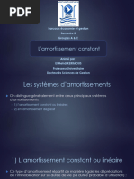 3.l'amortissement Constant