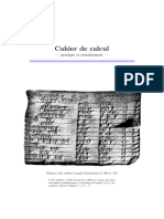 Cahier de Calcul Enonces v11