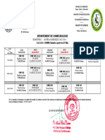 EMPLOI DE TEMPS CHIMIE BIOLOGIE 27 Mai 2024