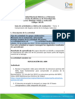 Guia de Actividades y Rúbrica de Evaluación - Tarea 4 - Comprensión Del Dogma Central de La Biología Molecular