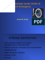 Acute Stroke Management