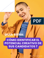 Es Guia RHH Como Identificar El Potencial Creativo de Sus Candidatospdf