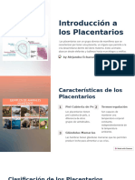 Introduccion A Los Placentarios