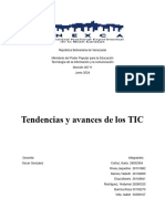 Tendencias y Avances de Las TIC