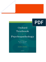 Complete Download Oxford Textbook of Psychopathology (Oxford Library of Psychology) 4th Edition Robert F. Krueger (Editor) PDF All Chapters