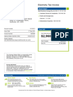 Electricity Tax Invoice: Mr. The Gourmet Meat Rack Shop 32 3 Separation Street, Northcote, VIC, 3070