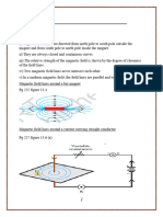 Magnetic Effects - Notes