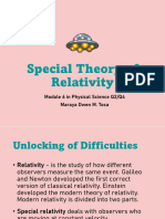 Special Theory of Relativity