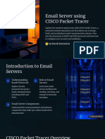 Email Server Using CISCO Packet Tracer