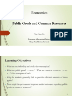 11 Public Goods and Common Resources