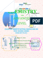 A L Chemistry National Exams and Marking Schemes 2001 To 2021