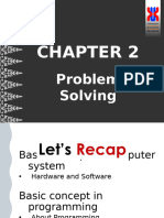 JIT10203 Chapter2.0 - Problem Solving