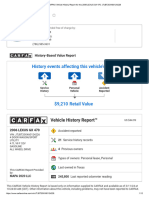 CARFAX Vehicle History Report For This 2006 LEXUS GX 470 - JTJBT20XX60124226