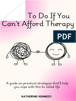 What To Do If You Cant Afford Therapy