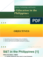 (M3S1-POWERPOINT) Science Education in The Philippines