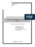 TP Croissance Économique Et Endettement Au Rwanda 2003-2022