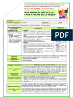 Ses-Viern-Fecha Cívica-Día de Los Derechos de La Mujer-Jezabel Camargo-Contacto-914 775 350