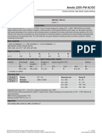 Datasheet AVESTA 2205-PW ACDC Stick Electrode