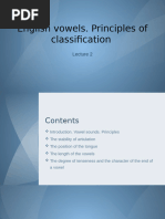 Vowel Classification