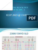 Total Station Black Out Presentation NCTPS-1 18.07.2023