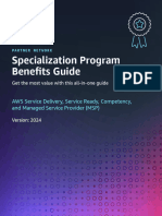 AWS Specialization Programs Benefit Guide