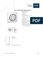 GROHE Specification Sheet 26802000