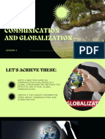 Communication and Globalization