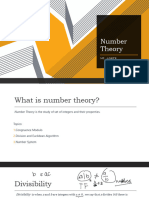 Module 4 Number Theory and Number System