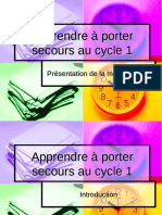 Apprendre A Porter Secours Au Cycle 1