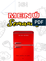 Menú Semanal