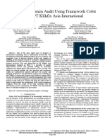 Information System Audit Using Framework Cobit 4.1 On PT Klikfix Asia International