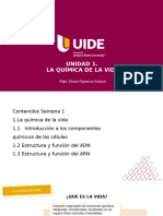 Semana 1 - Unidad 1.la Química de La Vida