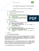 Tema 1. El Surgimiento de La Filosofía, Los Presocráticos y El Giro Antropológico de Sócrates y Sofistas.