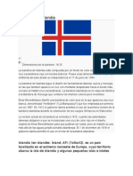 Bandera de Islandia